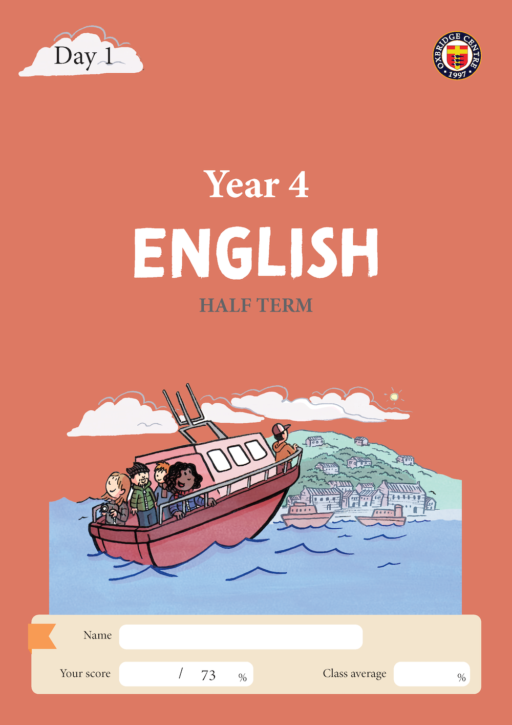 Year 4 English booklet thumbnail
