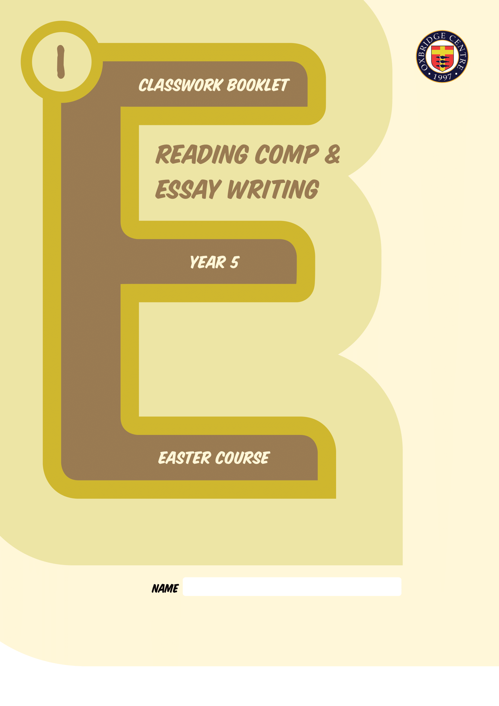 Year 5 Essay Writing booklet thumbnail