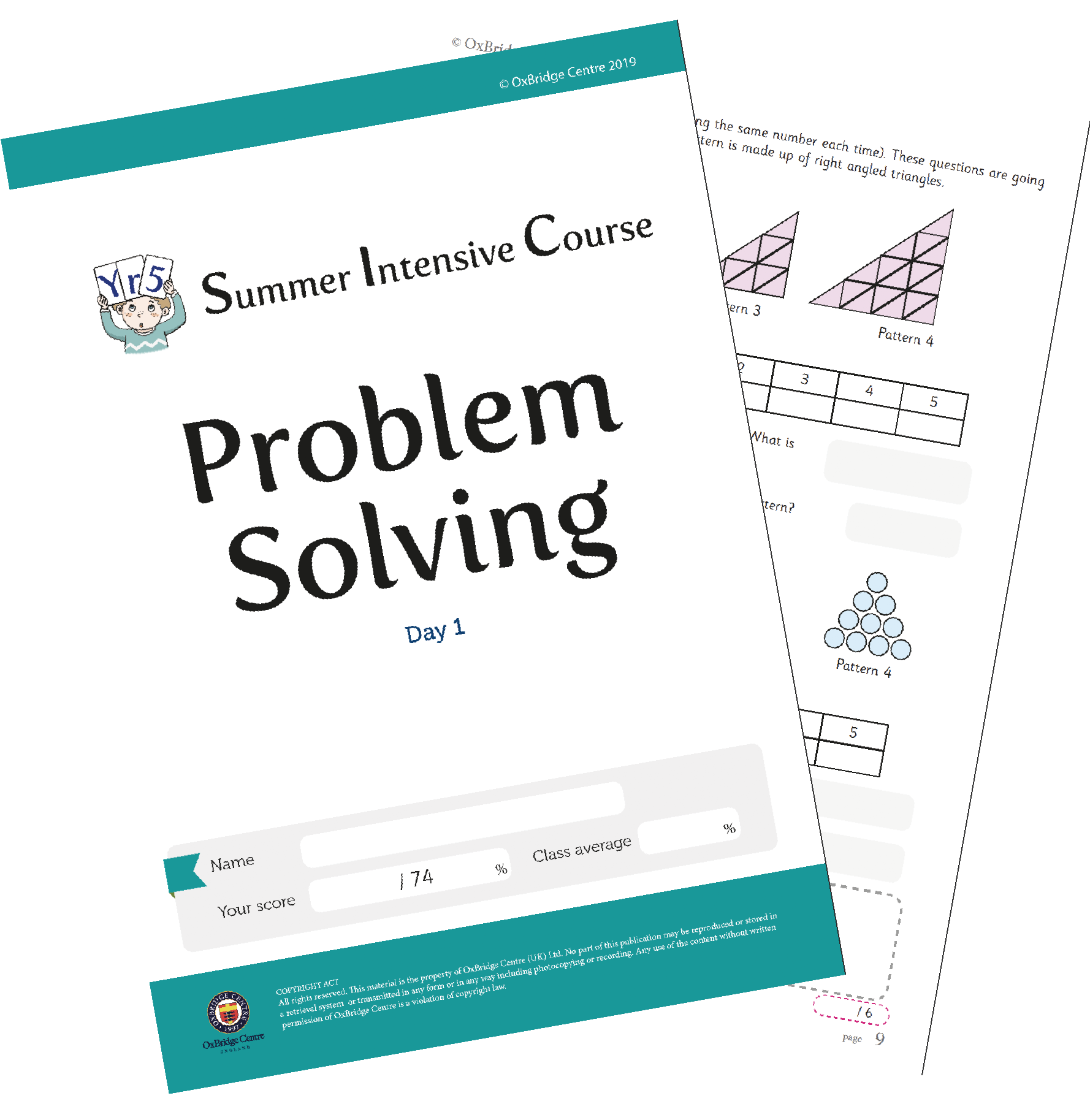 Year 5 Problem Solving booklet thumbnail