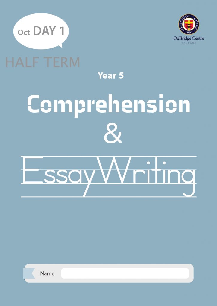 Reading Comprehension and Essay Writing booklet