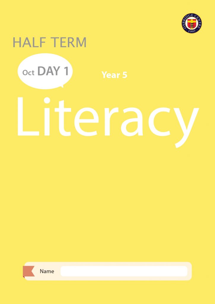 Literacy booklet