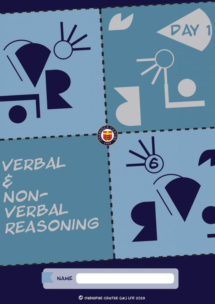 Verbal and Non-Verbal Reasoning booklet